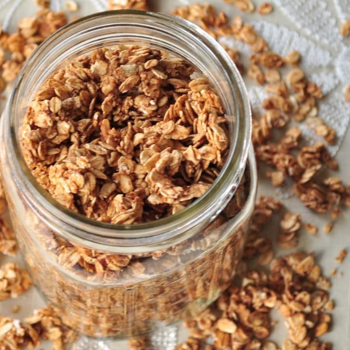 گرانولا (موسلی) سیب و دارچین