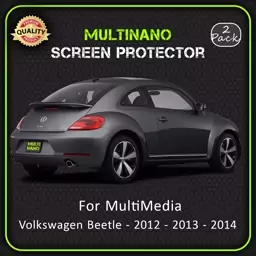 محافظ صفحه نمایش MultiNano مدل X-S2N برای مانیتور Volkswagen Beetle بسته 2 عددی