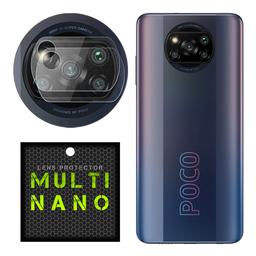 محافظ لنز دوربین MultiNano مدل X-L2N برای موبایل شیائومی Poco X3 بسته دو عددی