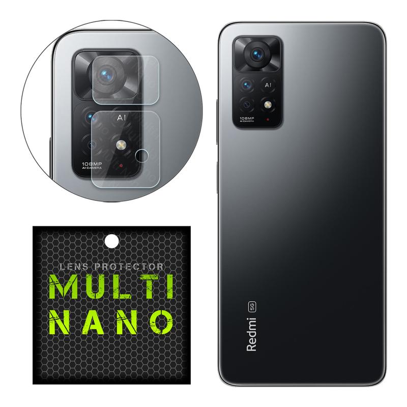محافظ لنز دوربین MultiNano مدل X-L1N مناسب برای موبایل شیائومی Redmi Note 11 Pro