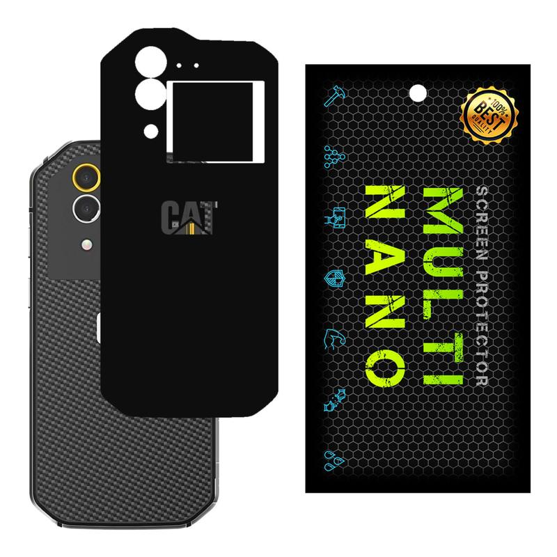 برچسب پوششی MultiNano مدل X-F1M-Black برای پشت موبایل Cat S60