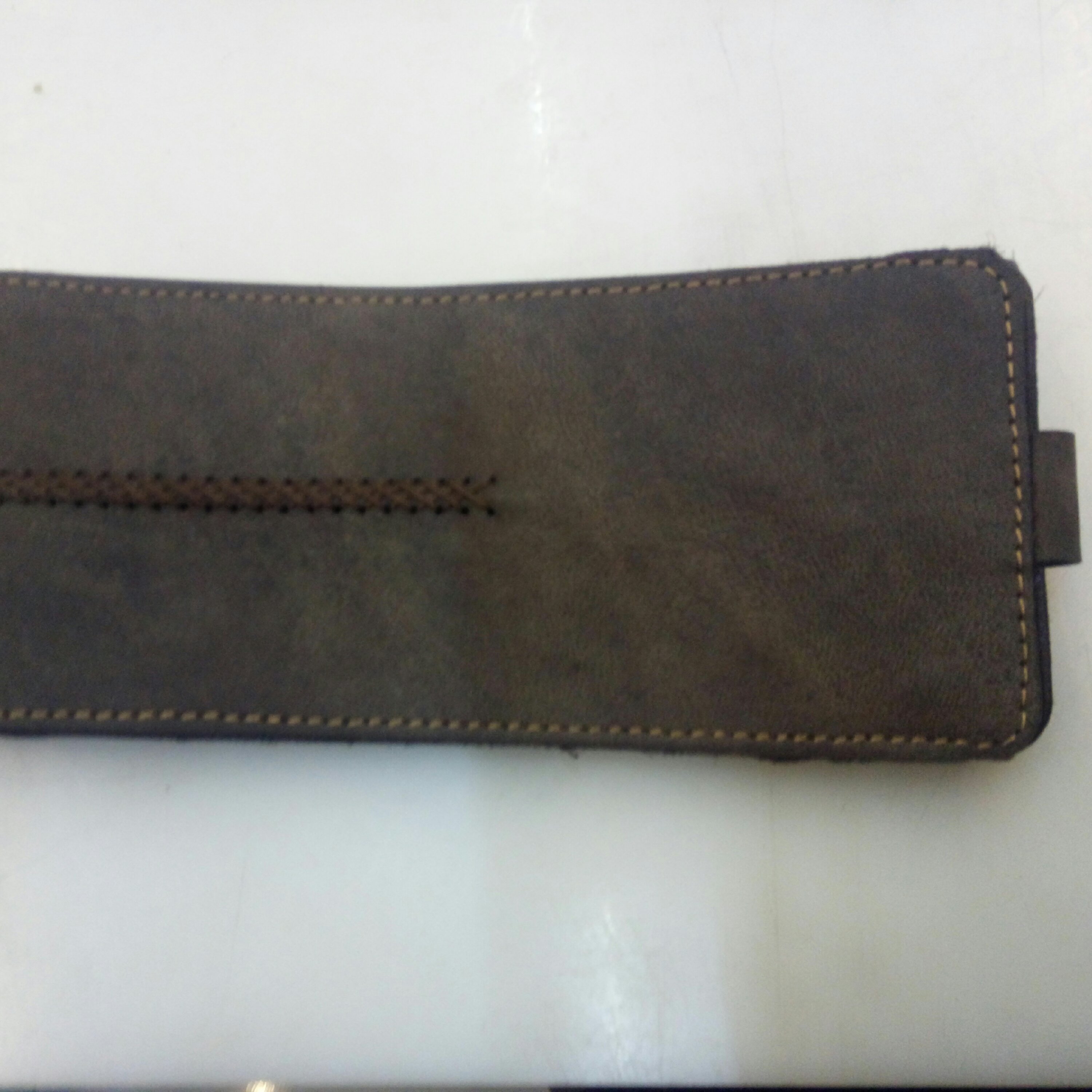 کیف دست چک چرم دست دوز