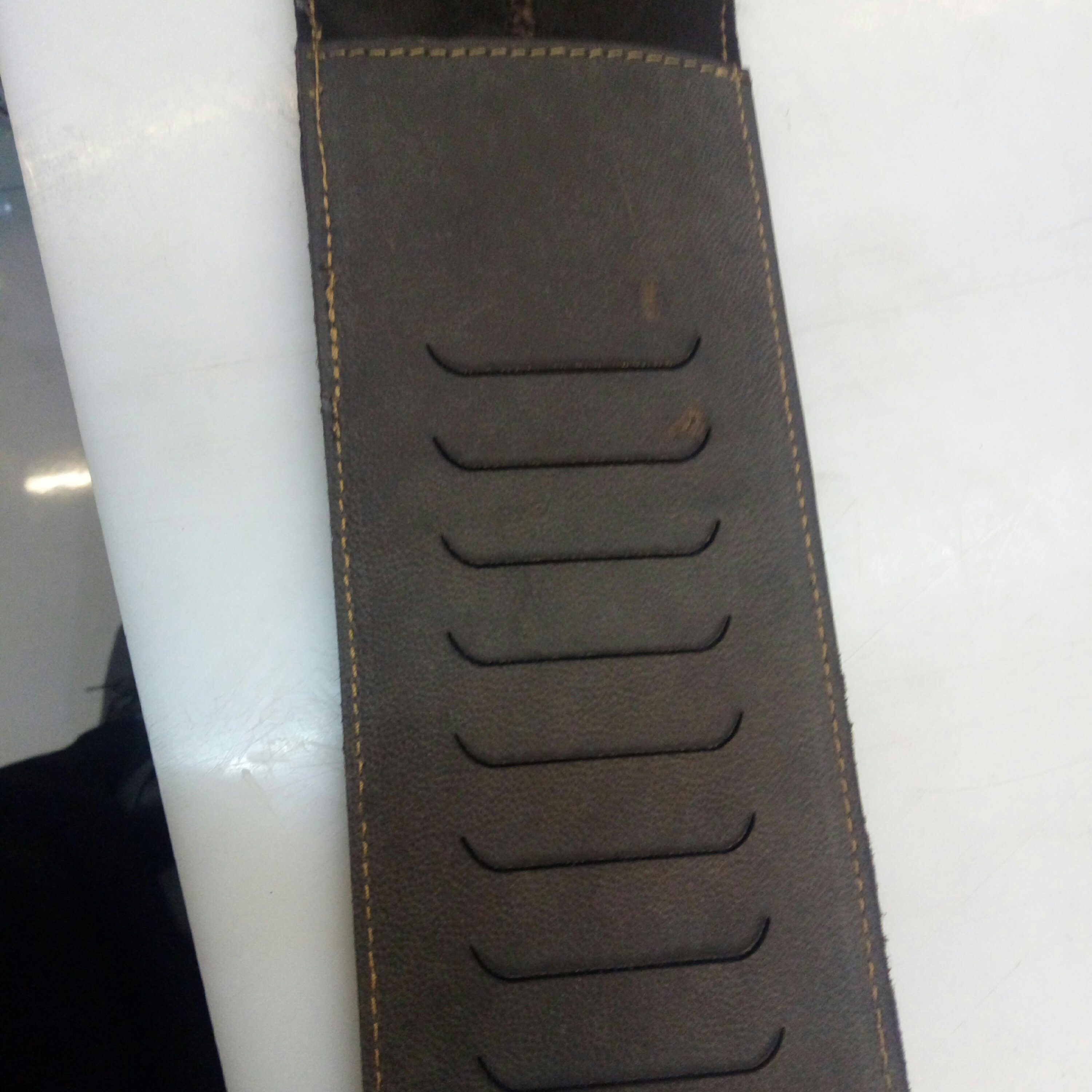 کیف دست چک چرم دست دوز