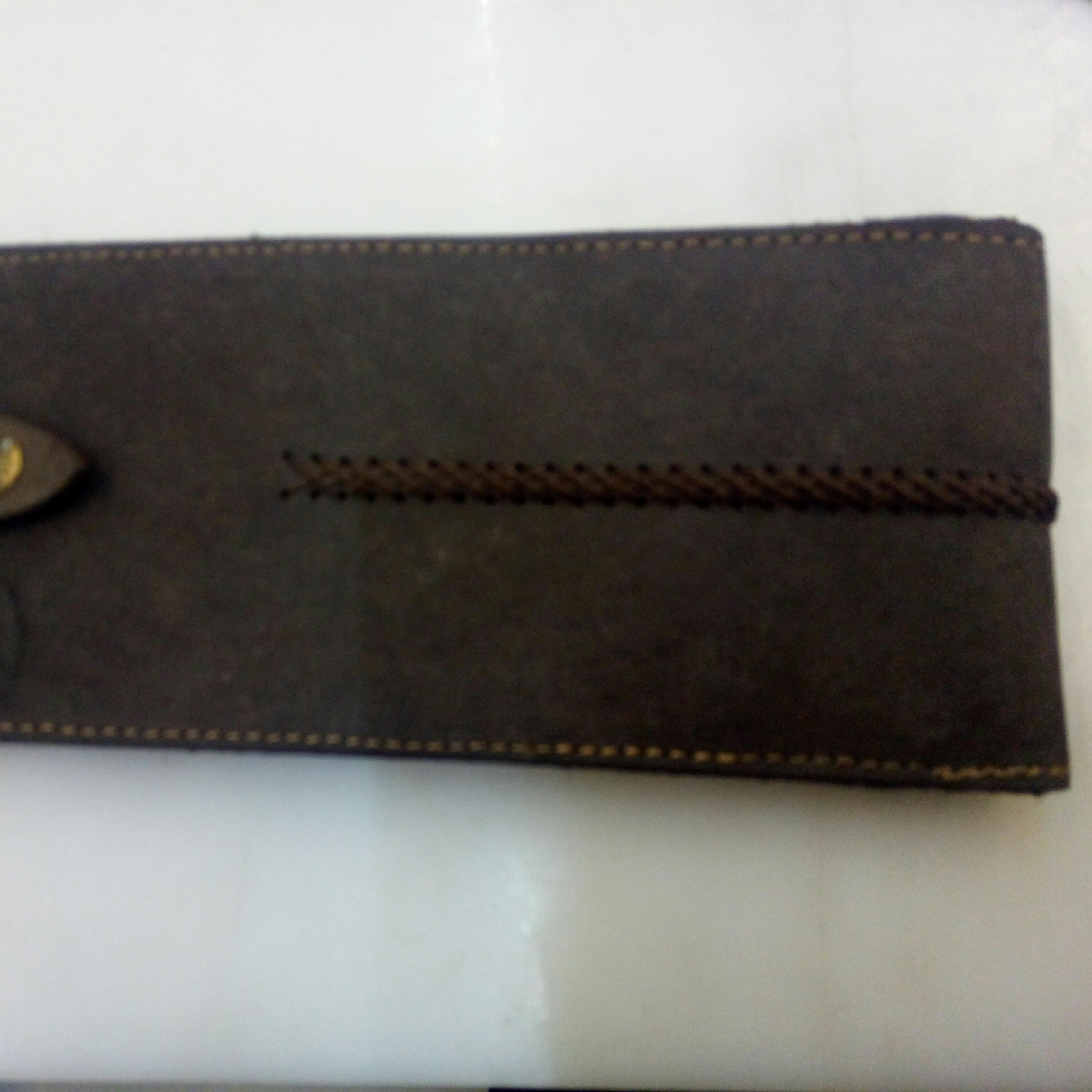 کیف دست چک چرم دست دوز