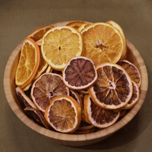 چیپس میوه خشک پرتقال خونی اسلایس 500 گرمی