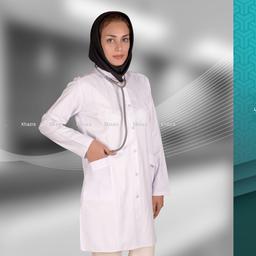 روپوش پزشکی زنانه جاما مدل پارمیدا کد 36101 