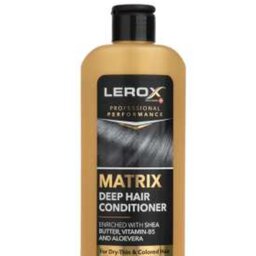  شامپو نرم کننده مناسب موهای آسیب دیده و رنگ شده 550گرم لروکس ا Lerox Matrix Deep Hair Conditioner For Dr

