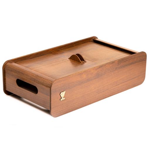 جعبه و باکس پذیرایی چوبی مدل ارس جهت دکوراسیون وهدیه مناسب دمنوش وآجیل وتیبگ و. 