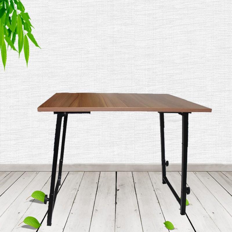 میز کار میز تحریر میز لپ تاپ تاشو دو حالته پایه کوتاه پایه بلند سایز 50 در 70