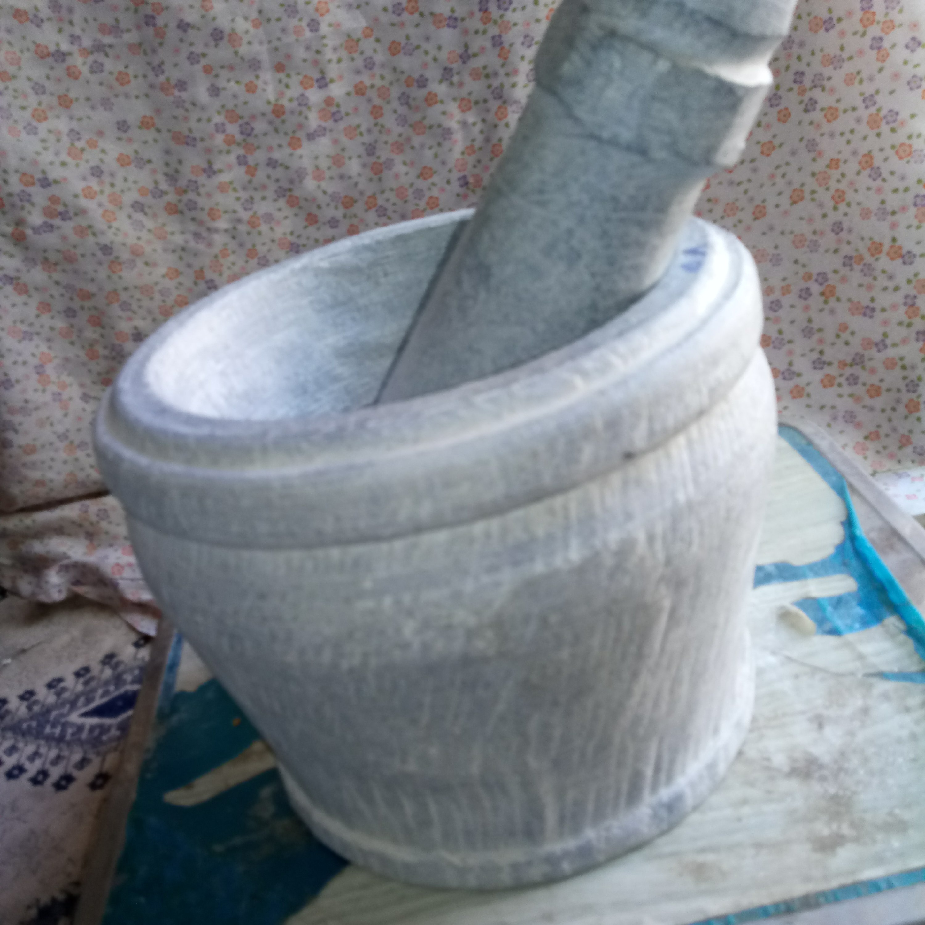 خرید و قیمت هاون سنگی بزرگ سنتی از غرفه محصولات طبیعی طوبی