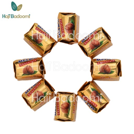 بسته 500 گرمی شکلات صندوقچه ای ملیکا شونیز