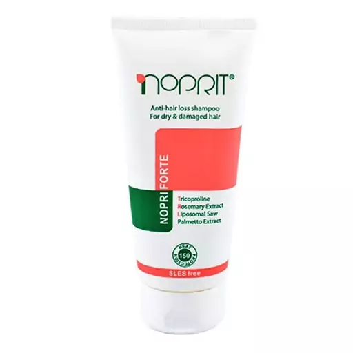 شامپو ضد ریزش موی خشک و رنگ شده نوپریت (نوپری فورت دی) حجم 200mL