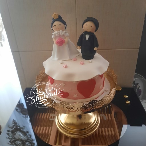کیک یخچال عروس