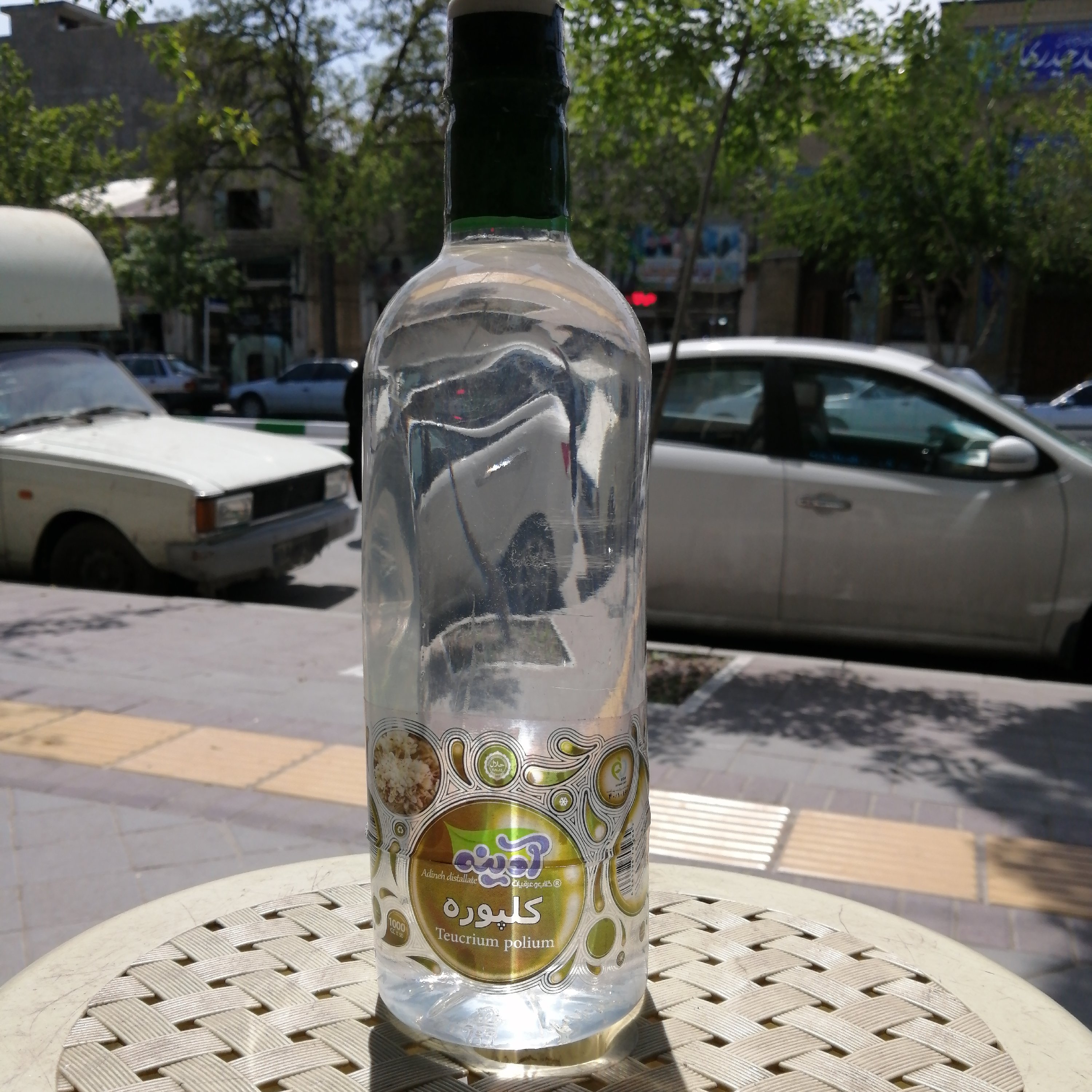 عرق کلپوره یک لیتری کاشان