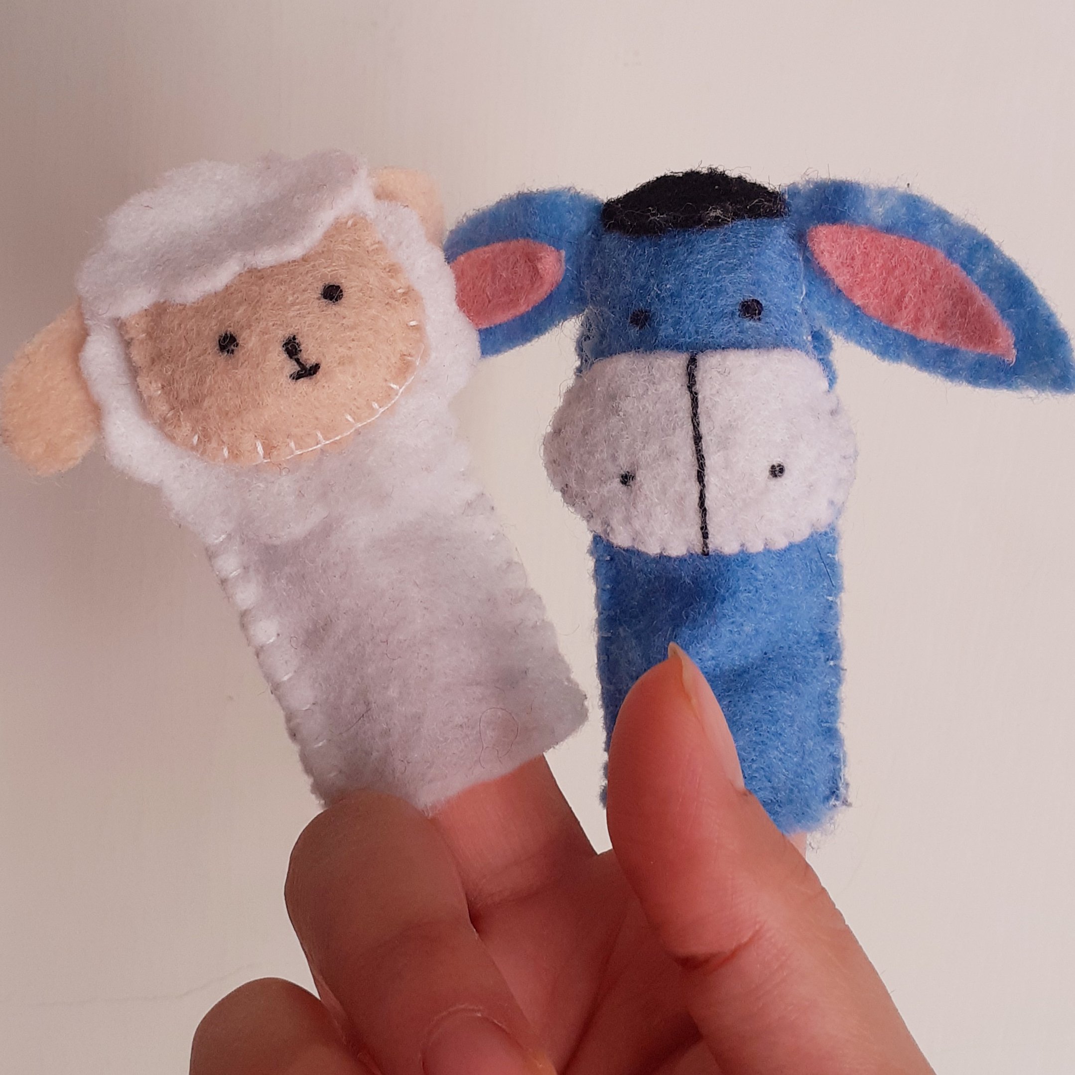 پک عروسک نمدی انگشتی