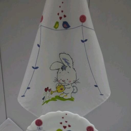دستمال نخی نوزاد  سیسمونی
