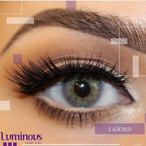 لنز رنگی  کره ای لومینوس قابل استفاده برای یک سال رنگ LAZORD