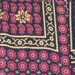 روسری سنتی لری ( گلونی زنانه لری)  نخ ابریشم 1/5 متری بسیار شیک با رنگهای جذاب و خاص