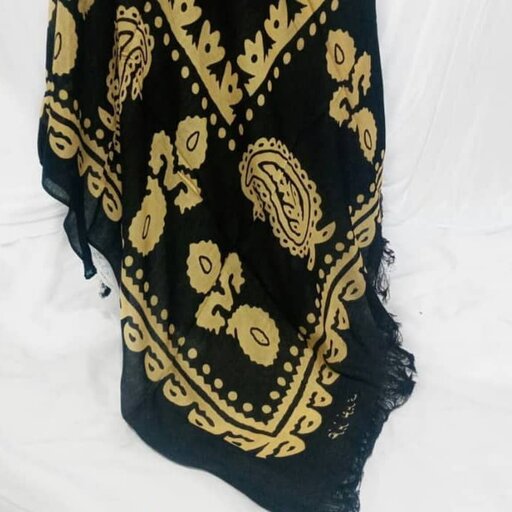روسری سنتی زنانه لری ( گلونی 1/5 متری نخ ابریشم)  کیفیت ضمانت شده