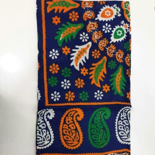 روسری سنتی لری ( گلونی لری نخ ابریشم یک و نیم متری) 