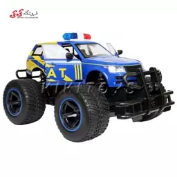 اسباب بازی ماشین  کنترلی آفرودی  جیپ پلیس POLICE CAR 666-642A