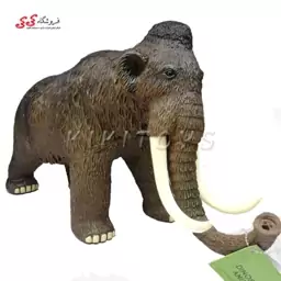 اسباب بازی فیگور حیوانات ماموت نرم بزرگ Mammoth figure X055