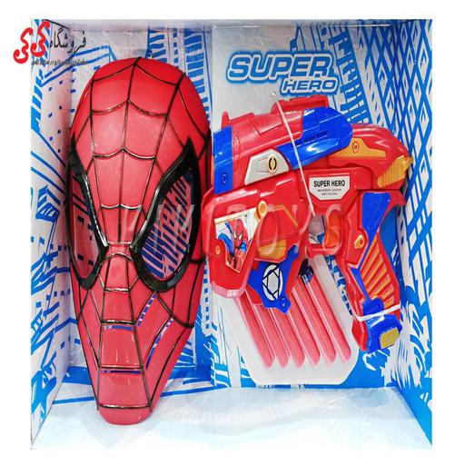 اسباب بازی تفنگ اسپایدرمن تیر اسفنجی Spider Man SB272C