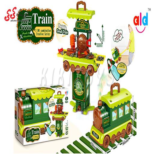 ست جعبه ابزار اسباب بازی طرح قطار TRAIN combination creative 66650