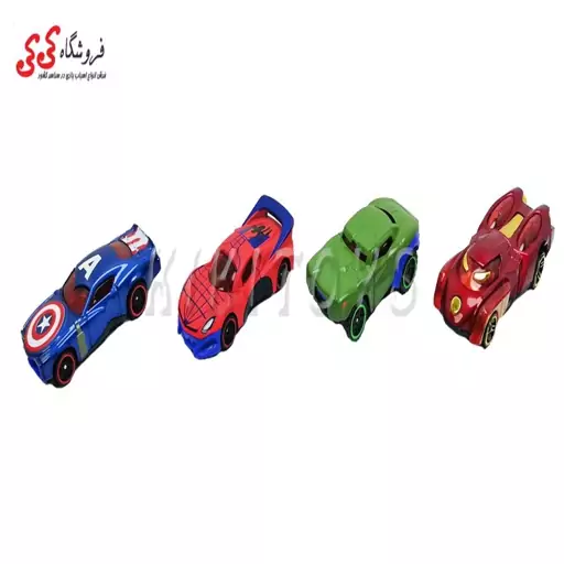 اسباب بازی ماشین فلزی اونجرز AVENGERS CARS 1210-11s