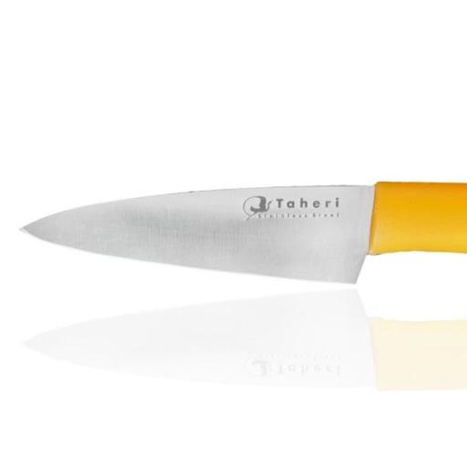 چاقوی آشپزخانه طاهری مدل راسته ای کوتاه