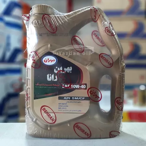 روغن موتور بهران رانا 10w40sm چهار لیتری (تضمین اصالت)