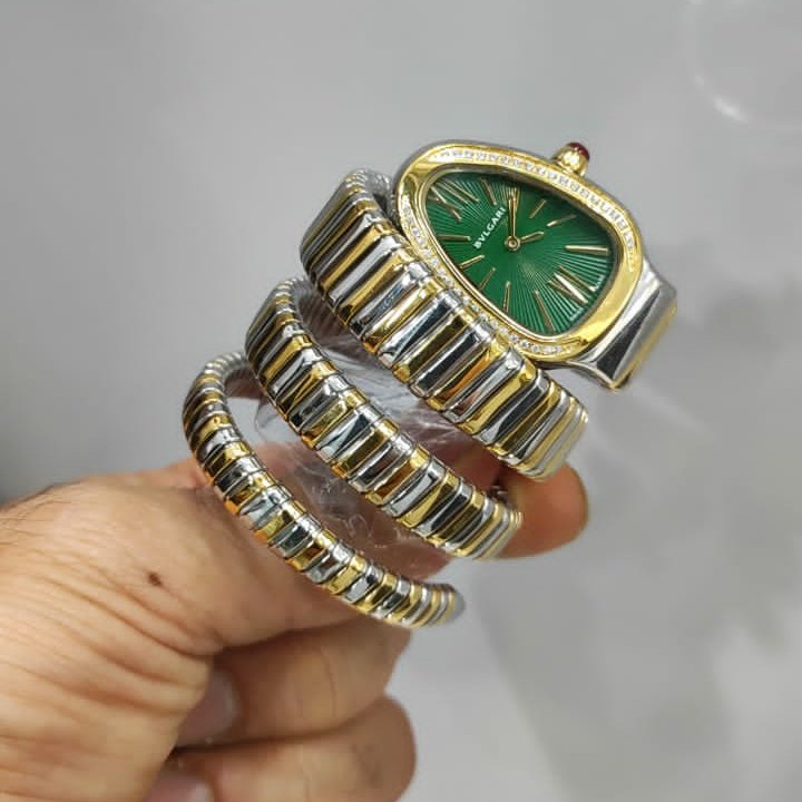 ساعت مچی زنانه بولگاری طرح مار