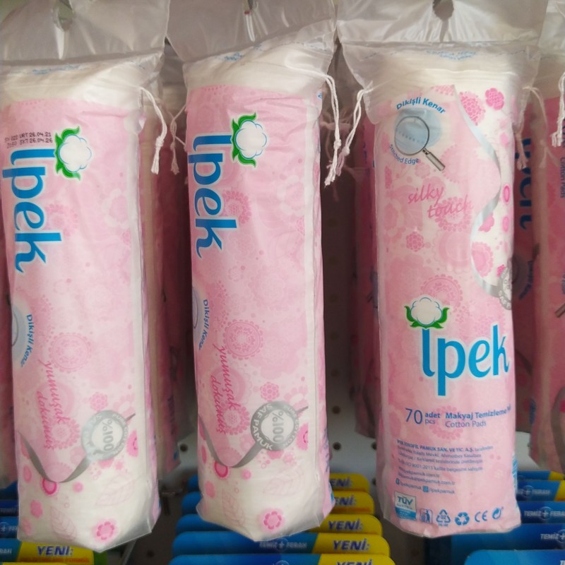 پد آرایش پاک کن ایپک بسته 70عددی محصول کشور ترکیه