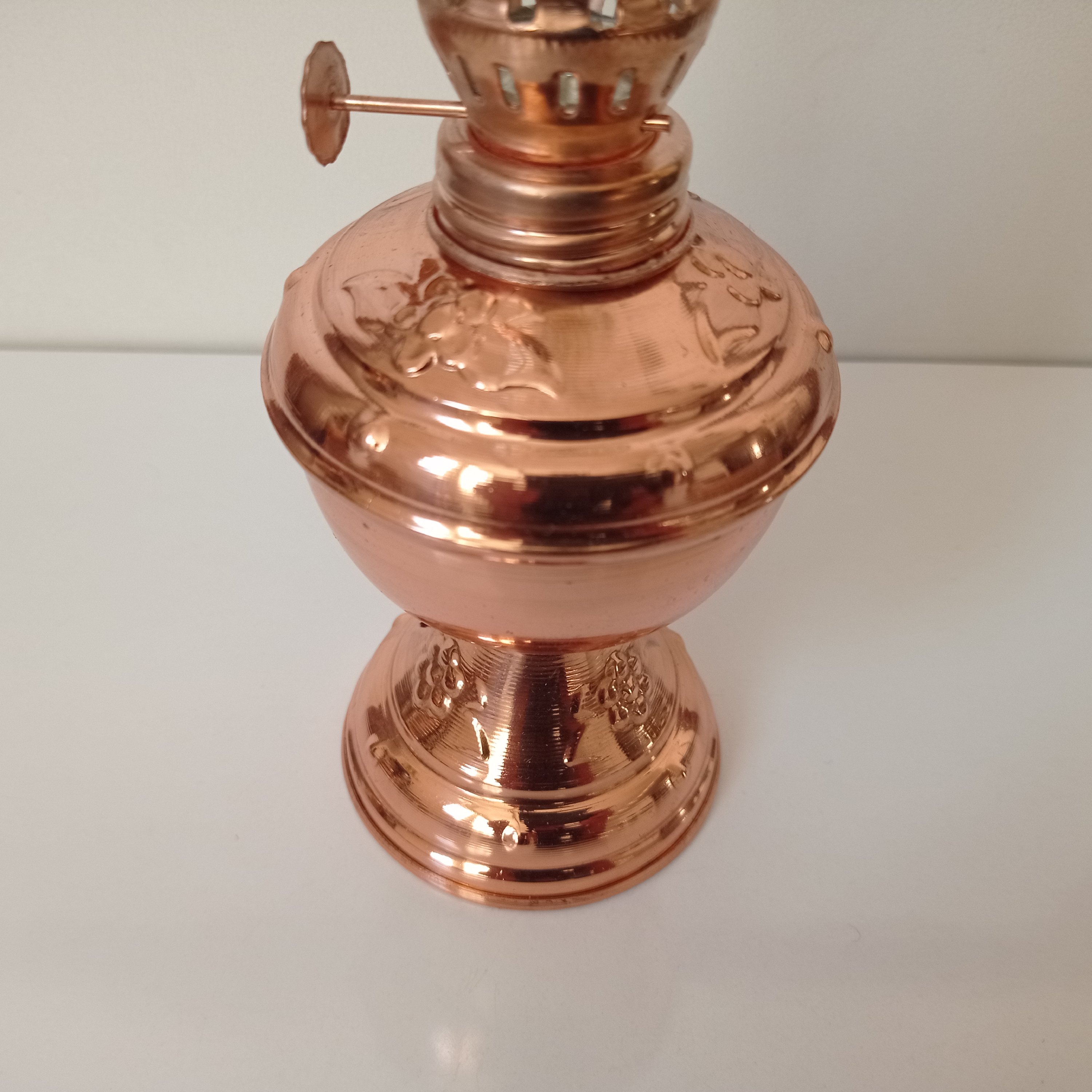 چراغ گردسوز مسی طرحدار قلم زنی نانو