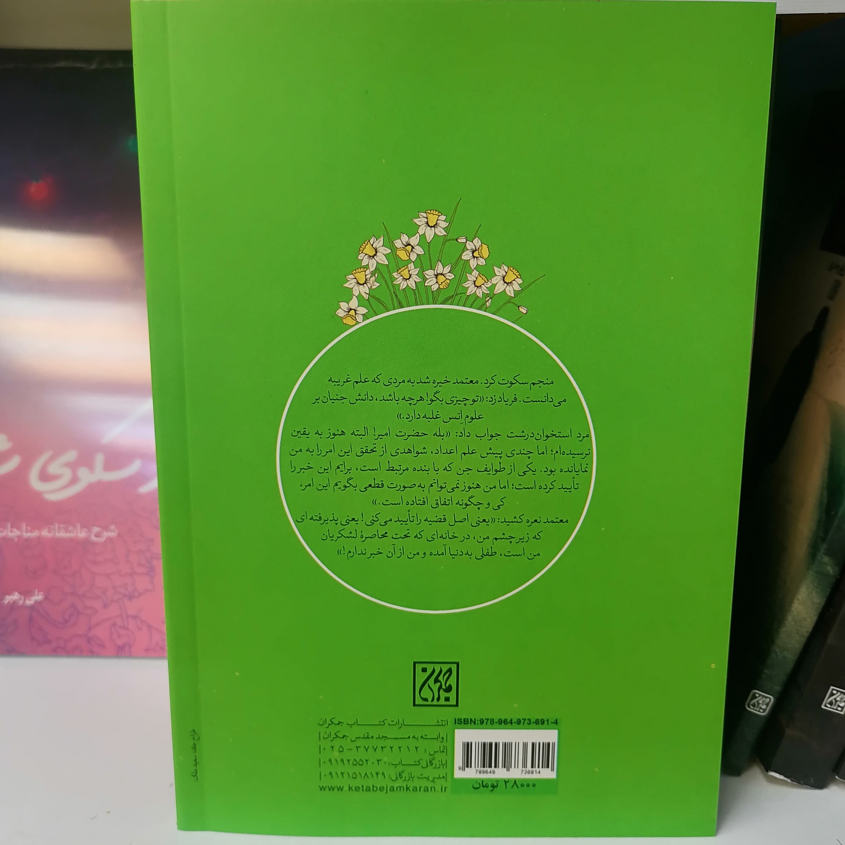 کتاب طاووس مستور
 نوشته محبوبه زارع نشر کتاب جمکران 