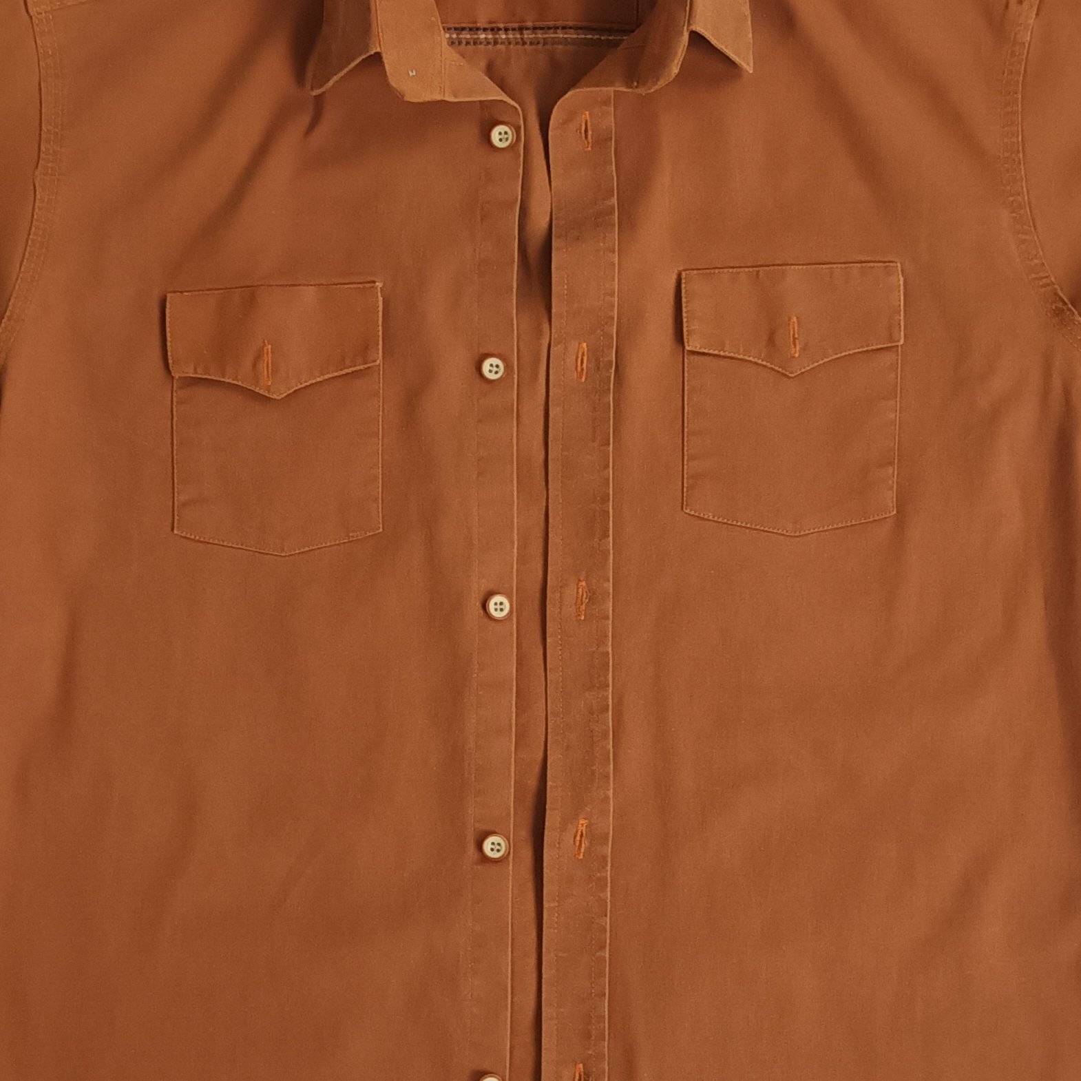 پیراهن مردانه کتان آنزیم شور بدون آبرفت و رنگ دهی با کیفیت عالی