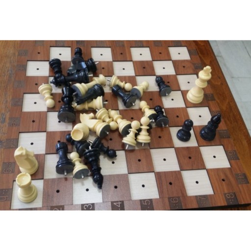 صفحه و مهره شطرنج نابینایان
