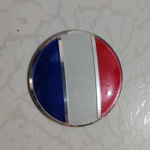برچسب پرچم فرانسه لوگو برجسته مناسب ماشین پژو 206 فرانسوی rc آرسی