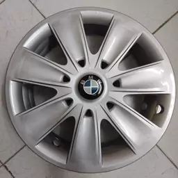 قالپاق چرخ ماشین BMW سایز رینگ فابریکی بی ام و با دوررینگ 15 اینچ یک عدد تکی