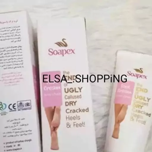 کرم ترک پا و زانو و آرنج سوپکس soapex

ترمیم ترک های ناشی از خشکی در نواحی پاشنه پازانو و آرنج 