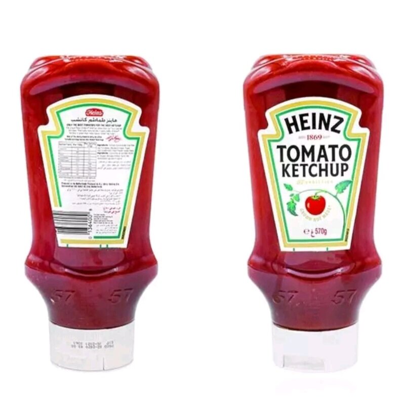 سس هاینز heinz tomato ketchup وزن 570 گرمی 