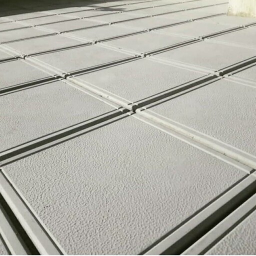 موزاییک پلیمری طرح دورقاب-رنگ خاکستری (طوسی کمرنگ)-سایز 40-40 سانتیمتر مربع-هزینه به ازای هر دونه می باشد.