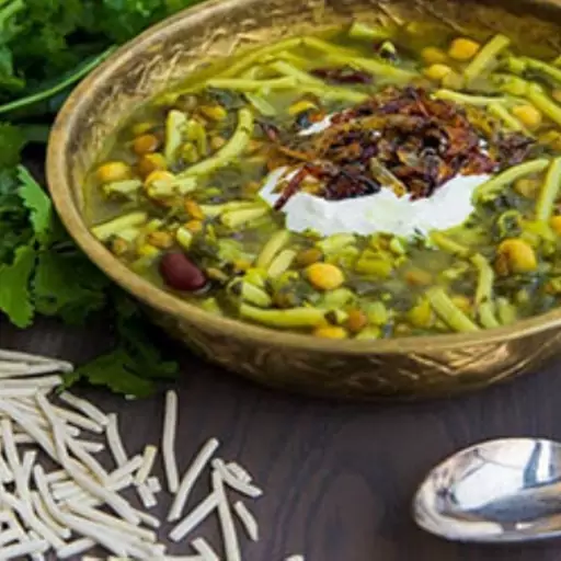 سبزی آشی خشک خانگی -در بسته های  100 گرمی - فروشگاه از مزرعه