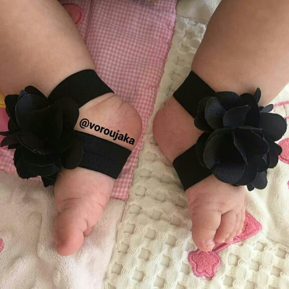 ست هدبند  پابند گیره مشکی