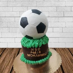 کیک تولد با تم فوتبال خانگی(هزینه ارسال پس کرایه)