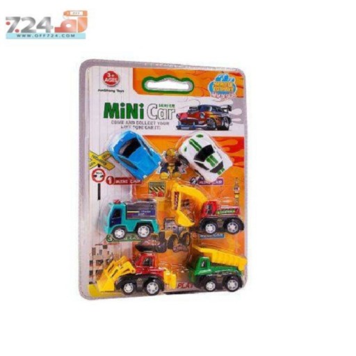 اسباب بازی ماشین قدرتی عقب کش Mini car وکیومی با تخفیف ویژه آف724