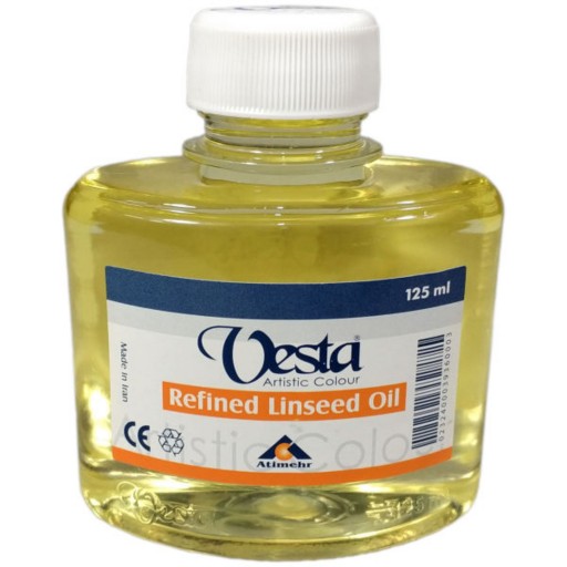 روغن بزرک وستا 125 میل( Refined linseed oil)
