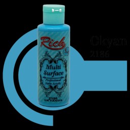 رنگ (آبی) ریچ مولتی سرفیس کد 2186 120 میلی لیتر