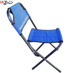 صندلی مسافرتی تاشو مدل پشت دار با کیفیت عالی یا (صندلی پشت دار سیار یا ساحلی)