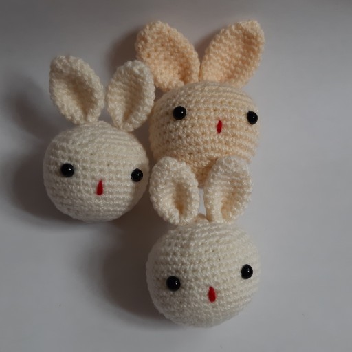 جا کلیدی خرگوش پک سه تایی بافت با بهترین متریال قابل شستشو،نماد سال جدید